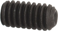 Value Collection - #8-32 UNC, 5/16" OAL, Cup Point Set Screw - Grade 8 Alloy Steel, 5/64" Key - Exact Tooling