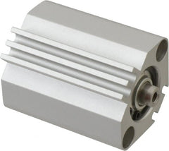 SMC PNEUMATICS - 1" Stroke x 3/4" Bore Double Acting Air Cylinder - 10-32 Port, 10-32 Rod Thread, 145 Max psi, 15 to 160°F - Exact Tooling