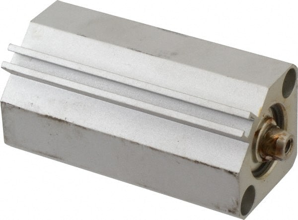 SMC PNEUMATICS - 1-15/16" Stroke x 3/4" Bore Double Acting Air Cylinder - 10-32 Port, 10-32 Rod Thread, 145 Max psi, 15 to 160°F - Exact Tooling