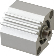 SMC PNEUMATICS - 3/8" Stroke x 1" Bore Double Acting Air Cylinder - 10-32 Port, 1/4-28 Rod Thread, 145 Max psi, 15 to 160°F - Exact Tooling