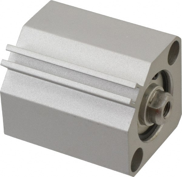 SMC PNEUMATICS - 3/4" Stroke x 1" Bore Double Acting Air Cylinder - 10-32 Port, 1/4-28 Rod Thread, 145 Max psi, 15 to 160°F - Exact Tooling