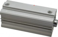 SMC PNEUMATICS - 2-15/16" Stroke x 1-1/4" Bore Double Acting Air Cylinder - 1/8 Port, 5/16-24 Rod Thread, 145 Max psi, 15 to 160°F - Exact Tooling