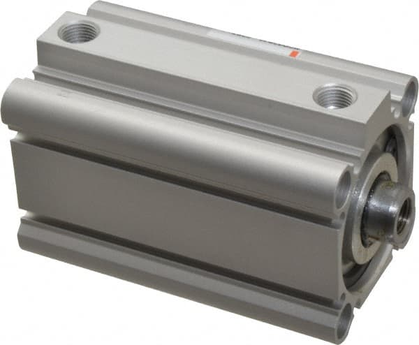 SMC PNEUMATICS - 1-15/16" Stroke x 1-1/2" Bore Double Acting Air Cylinder - 1/8 Port, 3/8-24 Rod Thread, 145 Max psi, 15 to 160°F - Exact Tooling