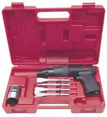 Chicago Pneumatic - 3,200 BPM, 2-5/8 Inch Long Stroke, Pneumatic Chiseling Hammer - 14.6 CFM Air Consumption - Exact Tooling