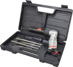 Chicago Pneumatic - 2,000 BPM, 3-1/8 Inch Long Stroke, Pneumatic Chiseling Hammer - 8.5 CFM Air Consumption - Exact Tooling