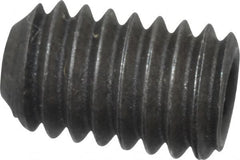 Value Collection - 5/16-18 UNC, 1/2" OAL, Cup Point Set Screw - Grade 8 Alloy Steel, 5/32" Key - Exact Tooling
