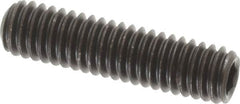 Value Collection - 5/16-18 UNC, 1-1/4" OAL, Cup Point Set Screw - Grade 8 Alloy Steel, 5/32" Key - Exact Tooling