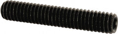 Value Collection - 5/16-18 UNC, 1-3/4" OAL, Cup Point Set Screw - Grade 8 Alloy Steel, 5/32" Key - Exact Tooling