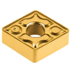 Iscar - SNMG433 TF Grade IC9350 Carbide Turning Insert - TiCN/Al2O3/TiN Finish, 90° Square, 1/2" Inscr Circle, 3/16" Thick, 3/64" Corner Radius - Exact Tooling