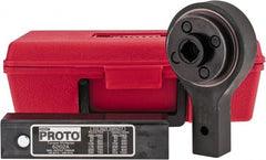 Proto - 3/4" Output Drive, 750 Ft/Lb Max Output, Single Stage Torque Wrench Multiplier - 3.3:1 Gear Ratio, 3.33:1 Effective Multiplier Ratio, 3.1" Head Thickness - Exact Tooling