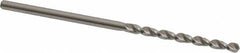Accupro - #48 130° Cobalt Jobber Drill - Bright Finish, Right Hand Cut, Parabolic Flute, Straight Shank, 1-15/16" OAL, Split Point - Exact Tooling