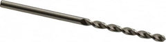 Accupro - 2.6mm 130° Cobalt Jobber Drill - Bright Finish, Right Hand Cut, Parabolic Flute, Straight Shank, 2-1/4" OAL, Split Point - Exact Tooling