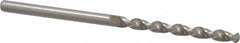Accupro - 1/8" 130° Cobalt Jobber Drill - Bright Finish, Right Hand Cut, Parabolic Flute, Straight Shank, 2-9/16" OAL, Split Point - Exact Tooling
