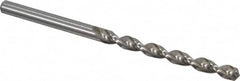 Accupro - 3/16" 130° Cobalt Jobber Drill - Bright Finish, Right Hand Cut, Parabolic Flute, Straight Shank, 3-3/8" OAL, Split Point - Exact Tooling