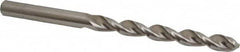 Accupro - 7.9mm 130° Cobalt Jobber Drill - Bright Finish, Right Hand Cut, Parabolic Flute, Straight Shank, 4-39/64" OAL, Split Point - Exact Tooling