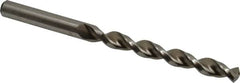 Accupro - 21/64" 130° Cobalt Jobber Drill - Bright Finish, Right Hand Cut, Parabolic Flute, Straight Shank, 4-19/32" OAL, Split Point - Exact Tooling