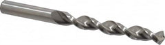 Accupro - 1/2" 130° Cobalt Jobber Drill - Bright Finish, Right Hand Cut, Parabolic Flute, Straight Shank, 5-15/16" OAL, Split Point - Exact Tooling