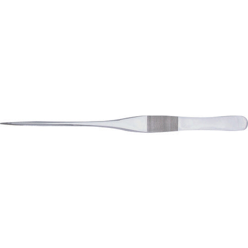 6″ Sharp Point Plan End Utility Tweezers - Exact Tooling