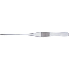 6″ Sharp Point Plan End Utility Tweezers - Exact Tooling