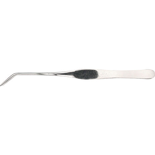 7″ Sharp Pointed Utility Bent Tweezers - Exact Tooling
