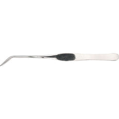 7″ Sharp Pointed Utility Bent Tweezers - Exact Tooling