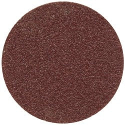 Merit Abrasives - 1" Disc Diam, 100 Grit, Aluminum Oxide Quick Change Disc - Type P Attaching System, Coated, Fine Grade, 40,000 RPM - Exact Tooling