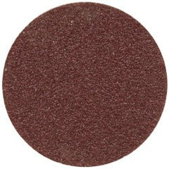 Merit Abrasives - 1" Disc Diam, 100 Grit, Aluminum Oxide Quick Change Disc - Type P Attaching System, Coated, Fine Grade, 40,000 RPM - Exact Tooling