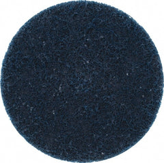 Merit Abrasives - 3" Disc Diam, Aluminum Oxide Quick Change Disc - Type P Attaching System, Nonwoven, Blue, Very Fine Grade, 20,000 RPM, XC Series - Exact Tooling