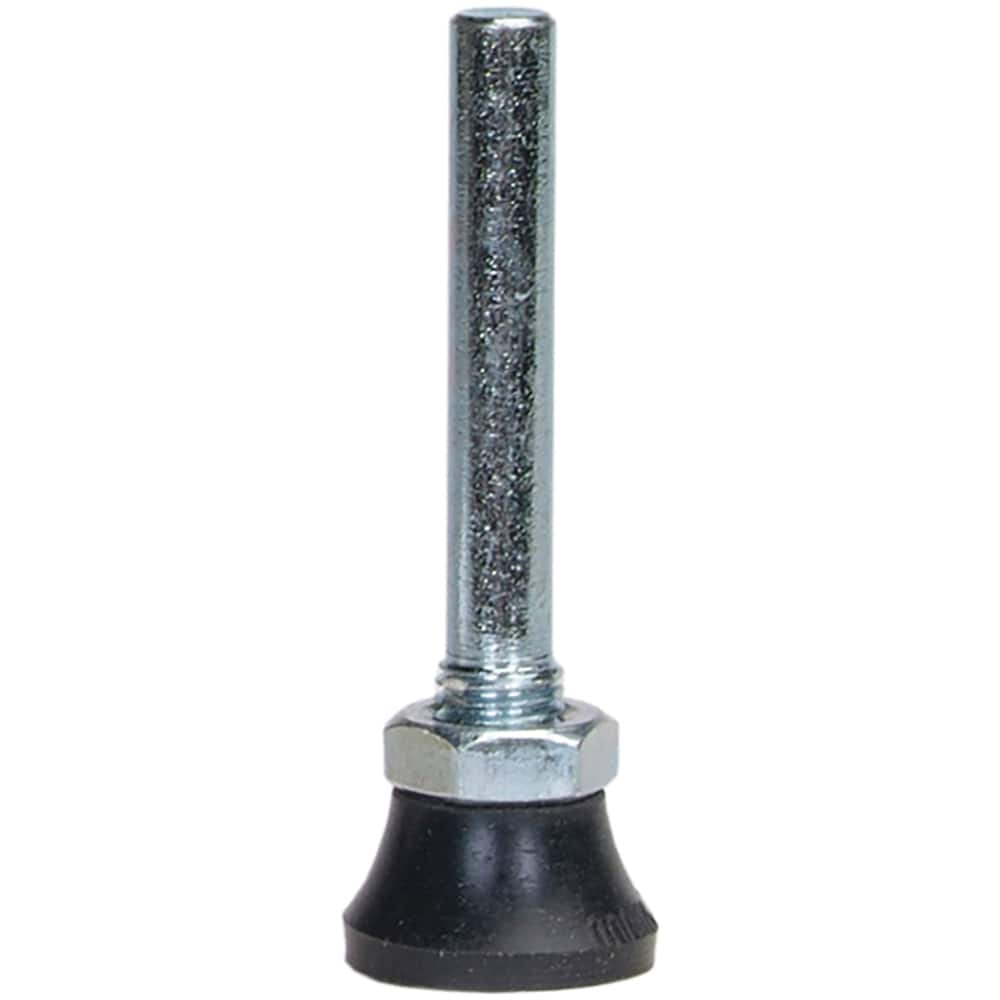 Merit Abrasives - 1-1/2" Diam Quick-Change Type P Disc Backing Pad - Exact Tooling