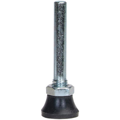 Merit Abrasives - 1-1/2" Diam Quick-Change Type P Disc Backing Pad - Exact Tooling