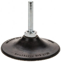 Merit Abrasives - 3" Diam Quick-Change Type P Disc Backing Pad - Exact Tooling