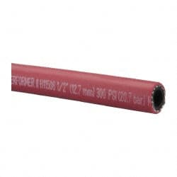 Eaton - 1/2" ID x 7/8" OD CTL Oil Resistant Air Hose - 300 Working psi, -40 to 160°F, Red - Exact Tooling