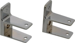 Value Collection - Washroom Partition Pilaster to Wall Bracket Kit - Compatible with Toilet Stalls - Exact Tooling