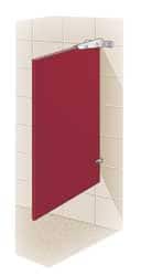 Bradley - Washroom Partition Steel Urinal Panel - 23 Inch Wide x 42 Inch High, ADA Compliant Stall Compatibility - Exact Tooling