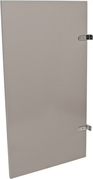 Bradley - Washroom Partition Steel Urinal Panel - 23 Inch Wide x 42 Inch High, ADA Compliant Stall Compatibility, Warm Gray - Exact Tooling