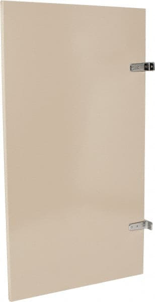 Bradley - Washroom Partition Steel Urinal Panel - 23 Inch Wide x 42 Inch High, ADA Compliant Stall Compatibility, Almond - Exact Tooling