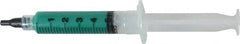 Radiac Abrasives - 5 g Diamond Grit Compound - Grade Fine, 1,800 Grit, Green, For High Finishing, Use on Carbide - Exact Tooling
