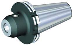 Kennametal - DV50 Taper Shank 12mm Hole End Mill Holder/Adapter - 42mm Nose Diam, 63mm Projection, M24 Drawbar, Through-Spindle Coolant - Exact Tooling