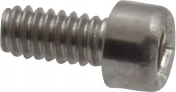 Value Collection - #2-56 UNC Hex Socket Drive, Socket Cap Screw - Grade 18-8 Stainless Steel, 3/16" Length Under Head - Exact Tooling