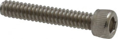 Value Collection - #4-40 UNC Hex Socket Drive, Socket Cap Screw - Grade 18-8 Stainless Steel, 5/8" Length Under Head - Exact Tooling