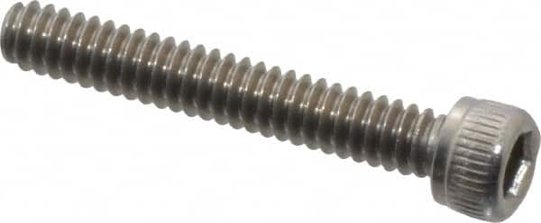Value Collection - #4-40 UNC Hex Socket Drive, Socket Cap Screw - Grade 18-8 Stainless Steel, 3/4" Length Under Head - Exact Tooling
