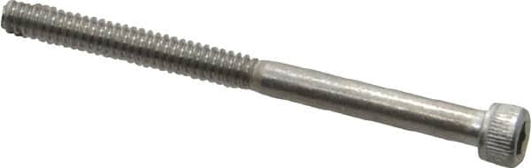 Value Collection - #4-40 UNC Hex Socket Drive, Socket Cap Screw - Grade 18-8 Stainless Steel, 1-1/2" Length Under Head - Exact Tooling