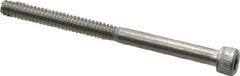 Value Collection - #4-40 UNC Hex Socket Drive, Socket Cap Screw - Grade 18-8 Stainless Steel, 1-1/2" Length Under Head - Exact Tooling