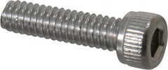 Value Collection - #5-40 UNC Hex Socket Drive, Socket Cap Screw - Grade 18-8 Stainless Steel, 1/2" Length Under Head - Exact Tooling