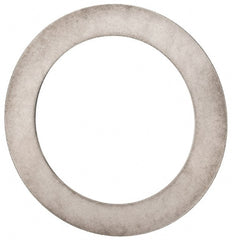 Made in USA - 0.024" Thick, 1-1/4" Inside x 1-3/4" OD, Round Shim - Uncoated 302/304 Stainless Steel - Exact Tooling