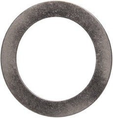 Made in USA - 0.03" Thick, 1-1/4" Inside x 1-3/4" OD, Round Shim - Uncoated 302/304 Stainless Steel - Exact Tooling