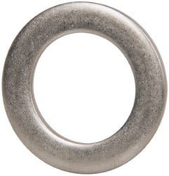 Made in USA - 0.06" Thick, 1-1/4" Inside x 1-3/4" OD, Round Shim - Uncoated 302/304 Stainless Steel - Exact Tooling