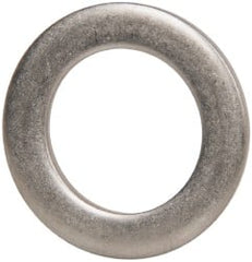 Made in USA - 0.06" Thick, 1-1/4" Inside x 1-3/4" OD, Round Shim - Uncoated 302/304 Stainless Steel - Exact Tooling
