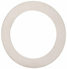 Made in USA - 0.007" Thick, 1-1/4" Inside x 1-3/4" OD, Round Shim - Uncoated 302/304 Stainless Steel - Exact Tooling