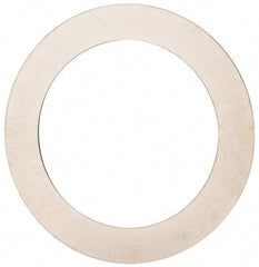 Made in USA - 0.008" Thick, 1-1/4" Inside x 1-3/4" OD, Round Shim - Uncoated 302/304 Stainless Steel - Exact Tooling